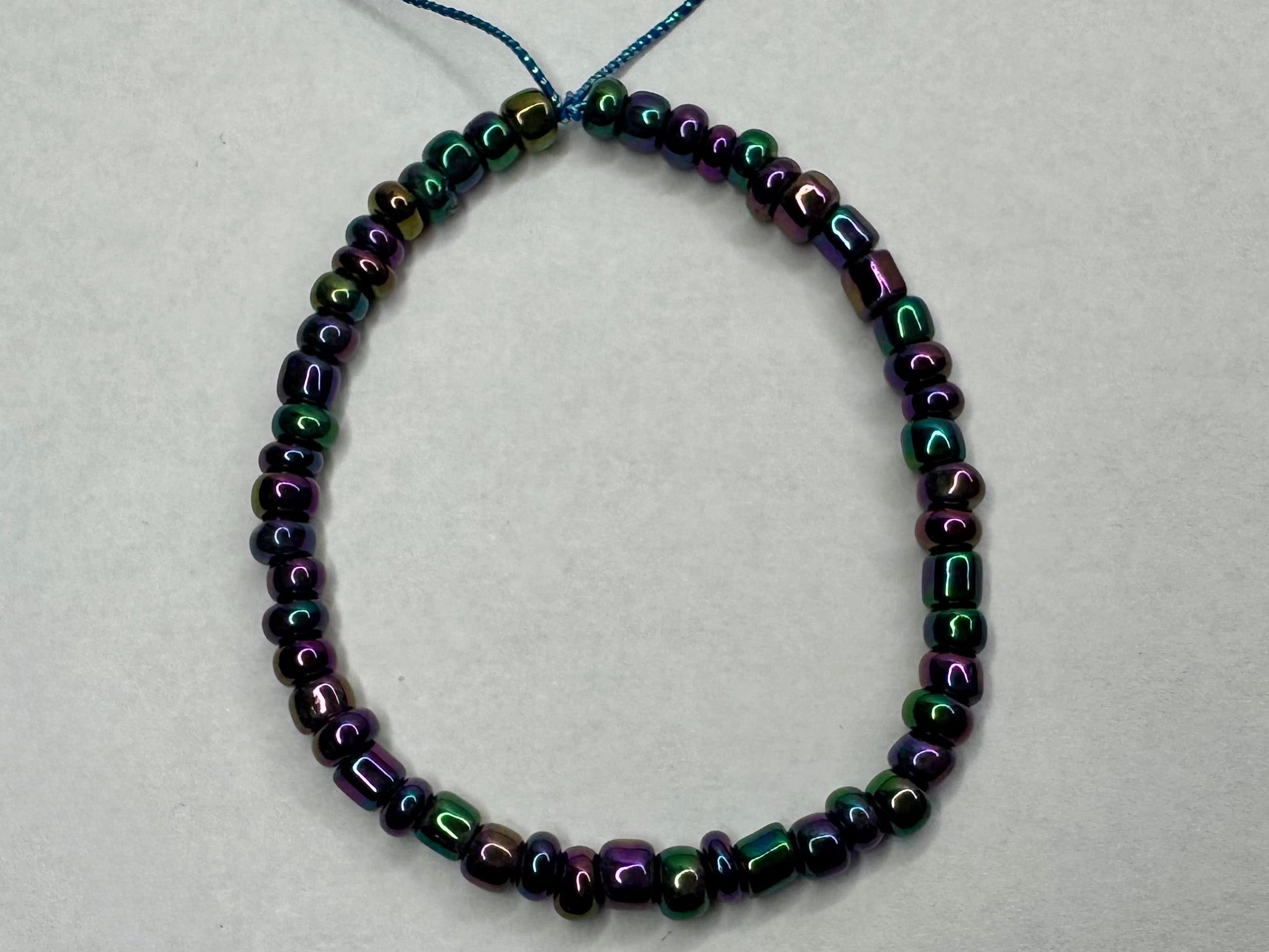 Aquarium Rocks - Beaded Bracelet 6”