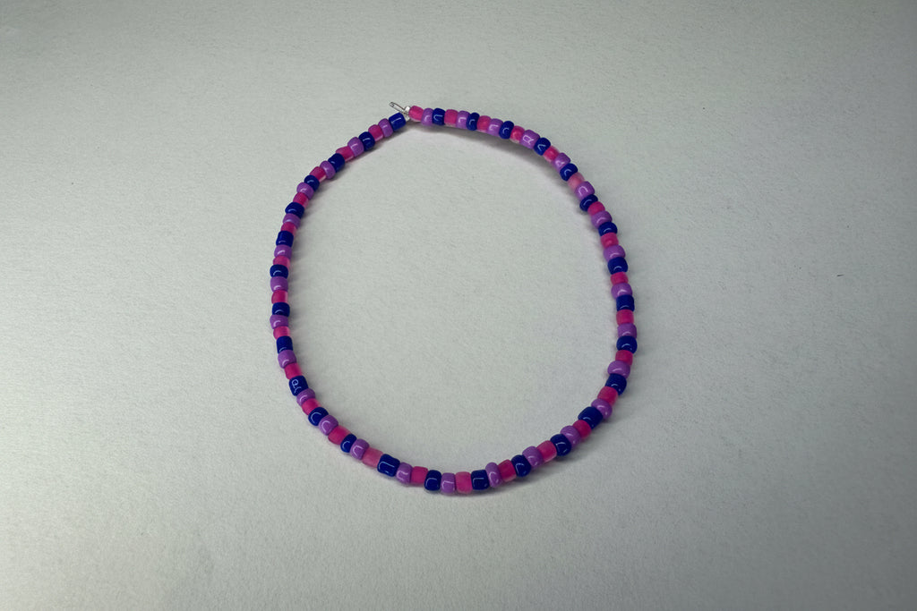 PRIDE - Bisexual Flag Beaded Bracelet 6” and 7”
