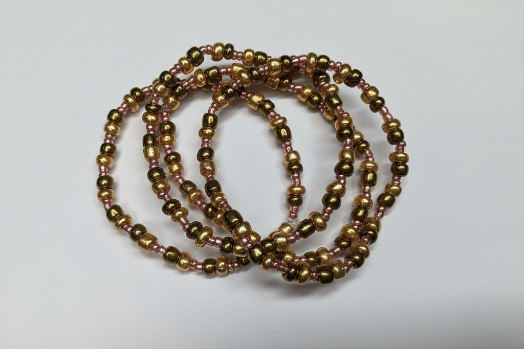 New Year’s Eve - Beaded Bracelet 6” and 7”