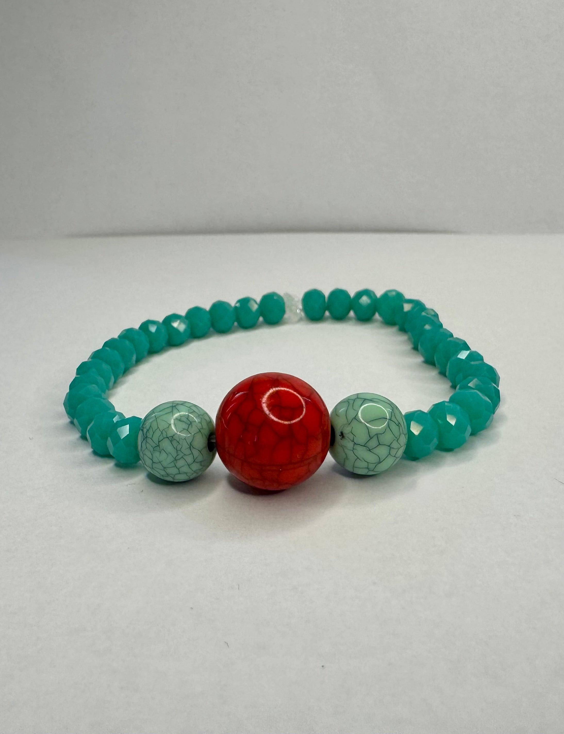 Sedona’s Oasis - Beaded Bracelet 7”