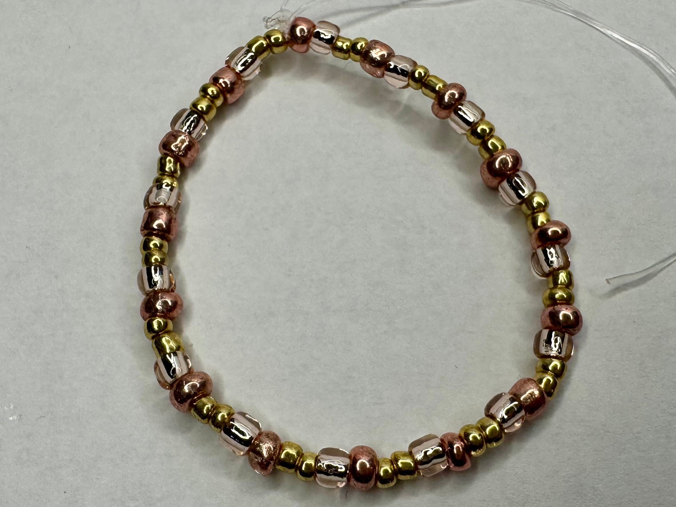 Midnight Kiss - Beaded Bracelet 6” and 7”
