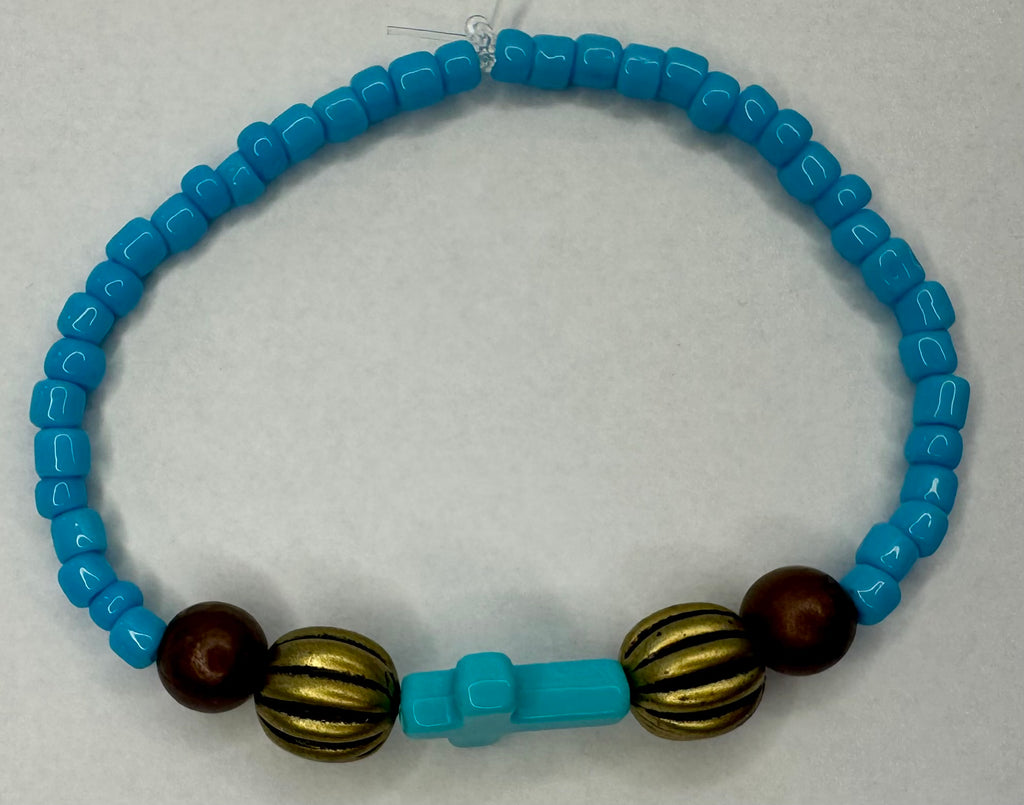 Thank Goodness Tuscany (Brown) - Beaded Bracelet 7”